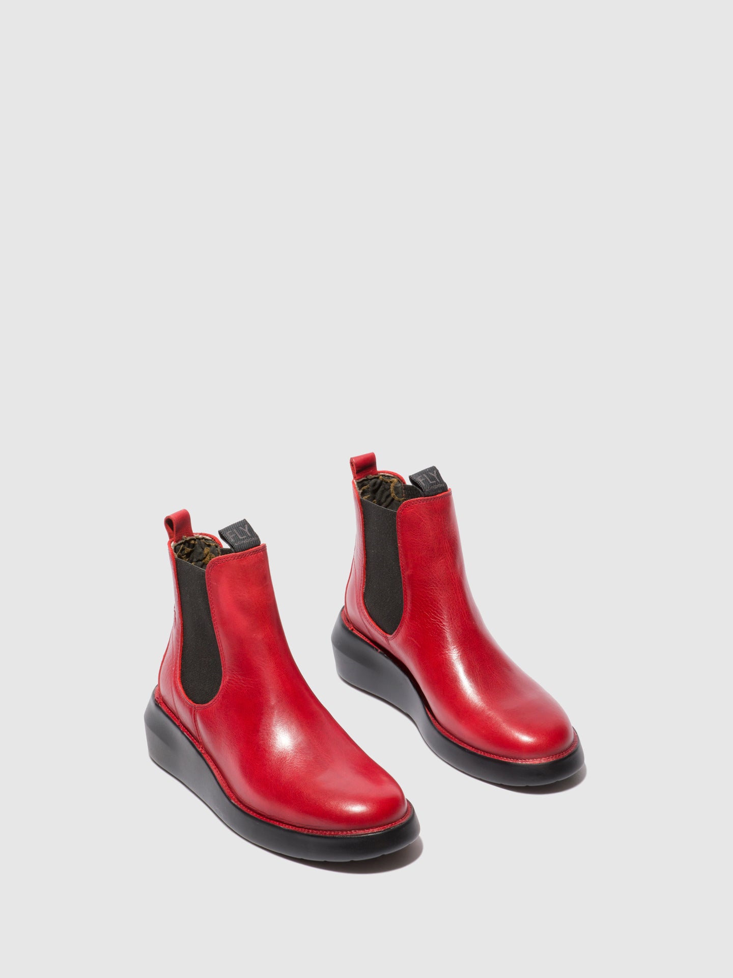 Fly London Chelsea Ankle Boots BETY502FLY RUG RED